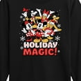thumbnail image 3 of Disney - Mickey and Friends Holiday Magic - Toddler & Youth Long Sleeve Graphic T-Shirt, 3 of 5