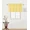 Yellow, variant on Rs9 1-Piece Yellow Swag Straight Insulated Foam Lined Blackout Rod Pocket Window Valance 38"Wx 18"L