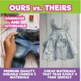 thumbnail image 4 of Dress Along Dolly 3pc Pink Heart 18" Doll Outfit w Hair Bow - American Clothes & Accessories Set Includes Dress, Headband, & Shoes - Gift for KIds & Girls, 4 of 5