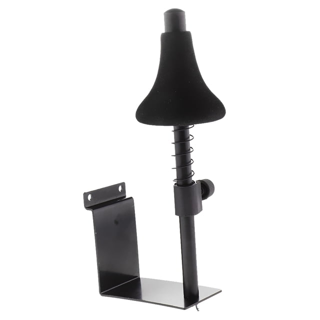 Trompeta de Hierro Duradero Soporte para Colgador de Pared Soporte Instrumento de Latón Piezas Sunnimix Soporte de trompeta de montaje en pared