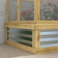 thumbnail image 3 of CASEMIOL Wooden Cold Frame Greenhouse for Outdoor Gardening, Polycarbonate Panel Greenhouse for Potted Plant, Green House for Backyard, Balcony, Living Room, 3 of 9