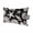 Black, variant on Sage Green Starfish Coastal Outdoor Pillows for Chaise Lounge Chair Waterproof Lumbar Pillows with Insert&Adjustable Strap Beach Headrest Pillow Shell Summer Beach Nautical Pool Pillow 11"x16"