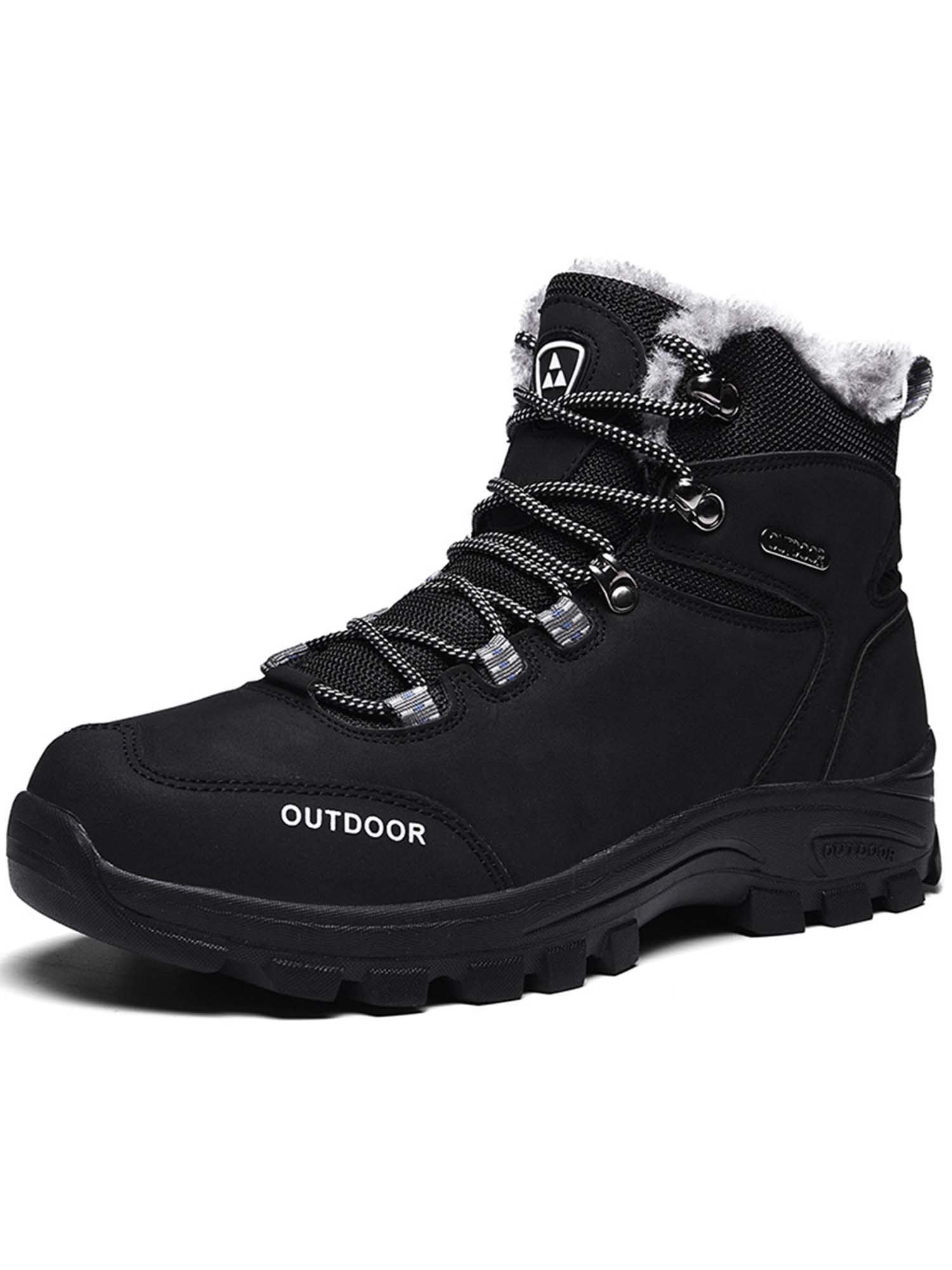 fur lined hiking boots