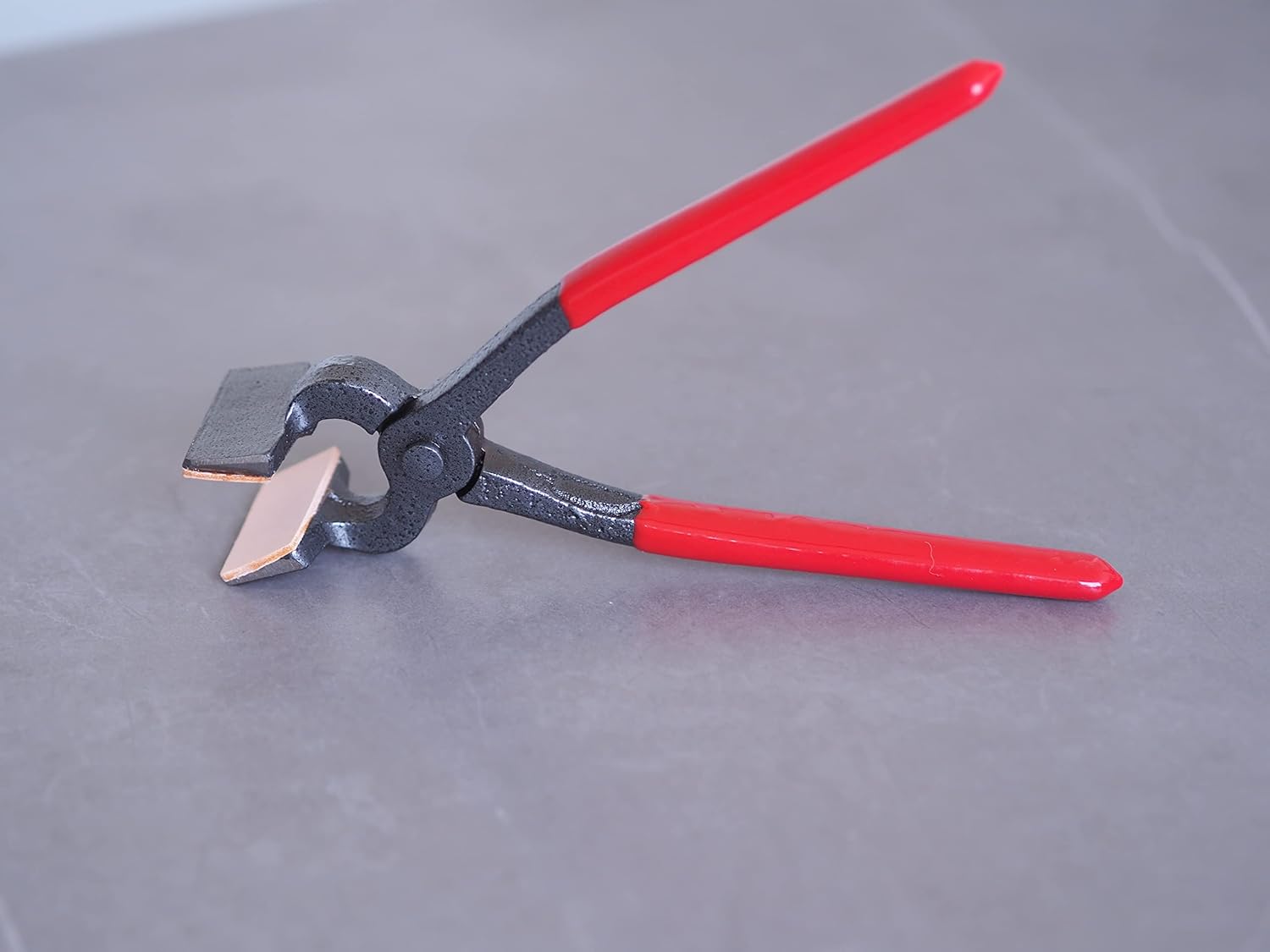 Leather Flat Wallet Pliers and 10 Hefty Leather Clip Clamps