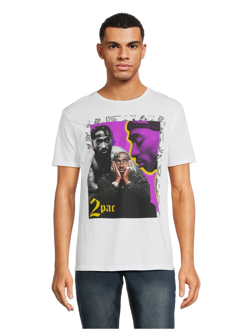 Tupac Graphic T-Shirts - 2-Pack - Sizes S-3XL - Walmart.com