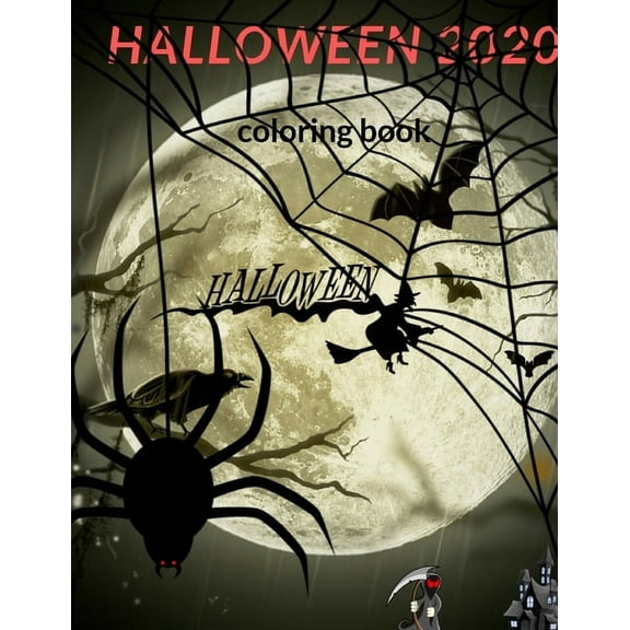 HALLOWEEN 2020 coloring book: Fun coloring guaranteed for children aged 3-8 years.