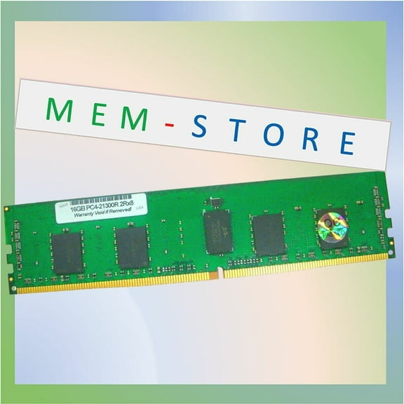 MEM-DR416L-HL03-ER26-MB 16GB DDR4-2666 2Rx8 RDIMM Server RAM Memory Upgrade (3rd Party)