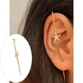thumbnail image 2 of Fashion Personalized Design Around The Auricle Type Ear Clip Wire Earrings, 2 of 4