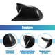 thumbnail image 3 of Par Retrovisor Lateral Espejo Cubierta Carbono Fibra Patrón Negro para Ford, 3 of 6