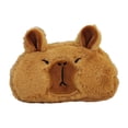 thumbnail image 2 of Estuche para lápices de capibara de peluche, organizador de papelería, bolso para bolígrafos, bolsa para animales de peluche Estilo B, 2 of 9