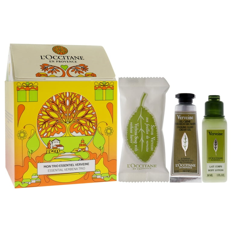 【新品未使用】L'OCCITANE VERBENA 100ml 3本セット LOccitane Essential Trio - Verbena , 3 Pc 0.88oz Soap - Verbena