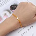 thumbnail image 2 of Lucky Kabbalah Heart Charm Weave Red String Heart Pulsera Amistad Joyería, 2 of 2