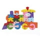 thumbnail image 2 of Juguetes de rompecabezas para niños, bloques de construcción de madera, juguetes 26, alfanuméricos en inglés, Ilustración, 70 puntos, 2 of 5