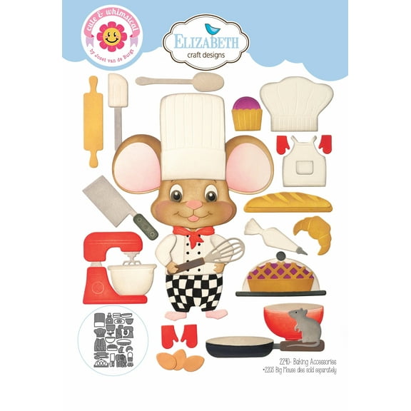Elizabeth Craft Cute & Whimsical Die-Baking Accessories