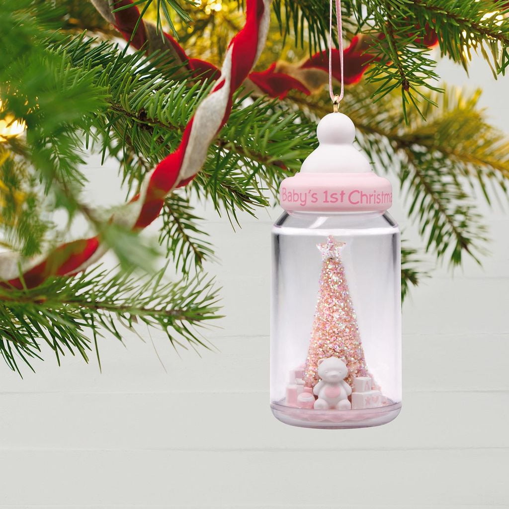 baby girl first christmas ornament 2018
