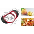 thumbnail image 7 of LQQBOX 4.72 Inch Apple Slicer with 12 Blades - Apple Cutter - Stainless Steel Apple Corer - Sharp Apple Slicer and Corer - Apple Corer Tool - Dishwasher Safe(Red), 7 of 7