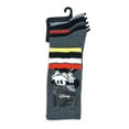 thumbnail image 2 of Disney Mickey Mouse, Mens Crew Socks, 5-Pack, Size 6.5-12, 2 of 6