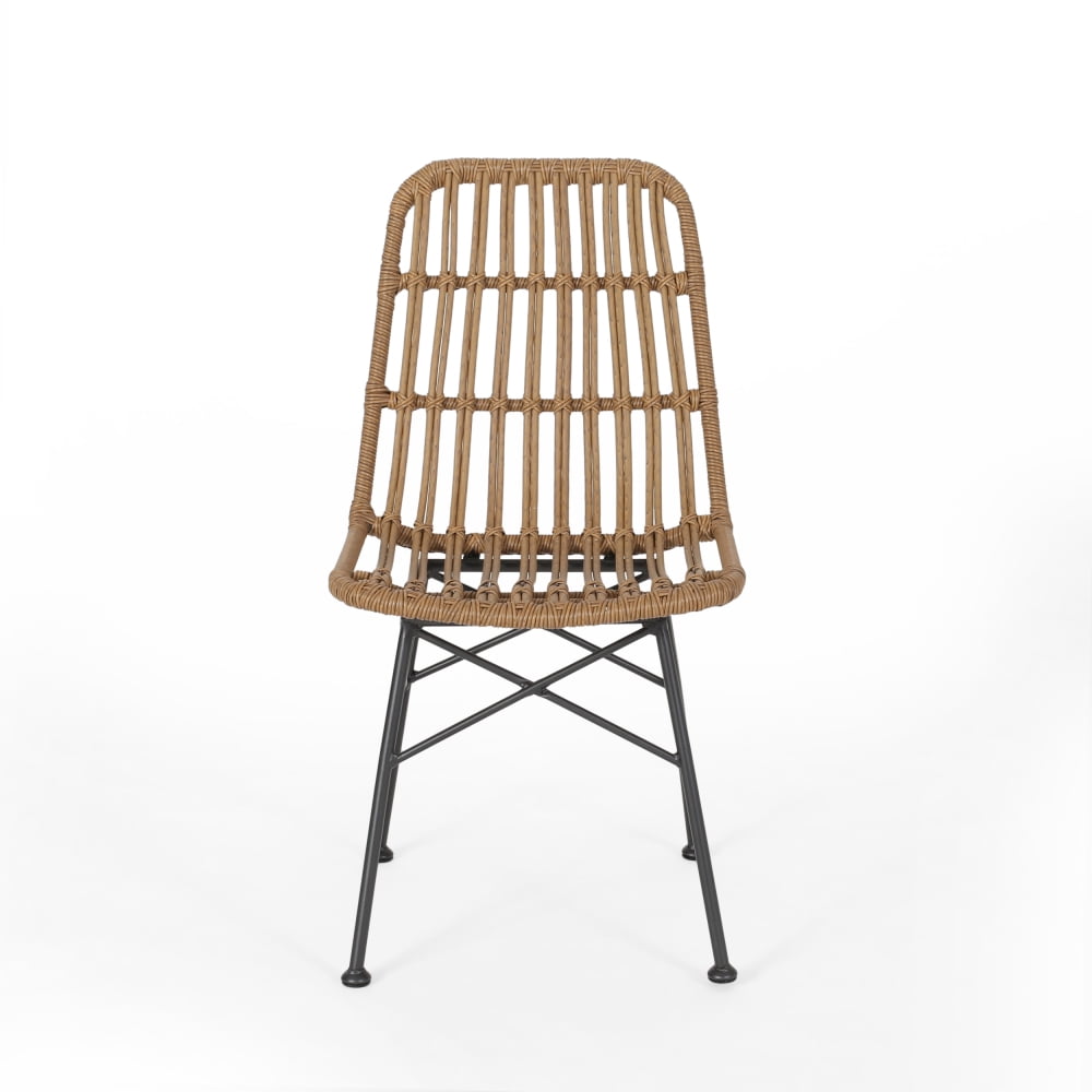 Outdoor Dining Chairs (Set of 2) – Space-Saving Patio Chairs for Garden, Deck, Poolside, Backyard