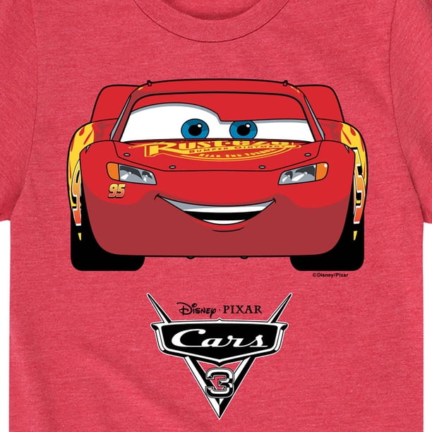 Disney's Cars - Lightning McQueen - Toddler And Youth Short Sleeve Graphic  T-Shirt - Walmart.com