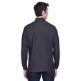 thumbnail image 2 of Devon & Jones D110 Men's Pima Piqué Long Sleeve Polo-Navy-L, 2 of 3