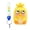 Lala duck, variant on Needle Felting Kits Lovely Keychain Wool Felting Needle Hobby Kits Needle Felting Starter Kits for Woman