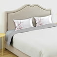 thumbnail image 3 of GZHJMY Blooming Cherry Tree Twig Pillowcase with Envelope Closure for Hair and Skin, Soft Breathable Smooth Both Sided Silk Pillow Cover(Queen 20''×30'',1pcs), 3 of 7