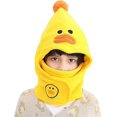 thumbnail image 1 of 1 pcs Duck 4-12 years for children Balaclava Fleece Thick Warm in Win, kids balaclava, 1 of 4