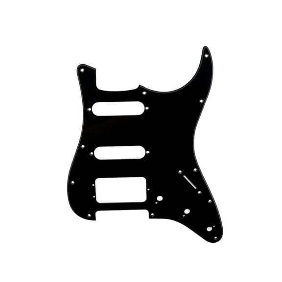 AOOOWER SSH Guitar Pickguard Pick Guard Scratch Plate & Pickguard Screws for 11 Hole Guitar Accessories 12 Colors Optional