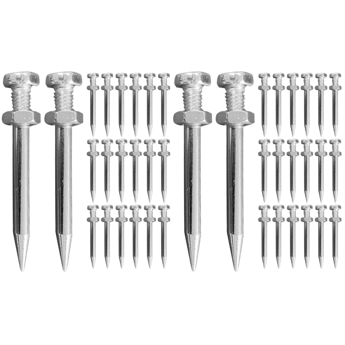 HOMEMAXS 40 Pcs Aerator Shoe Accessories Aerator Pegs Aerator Nails Aerator Stake for Shoe Aerator Supplies