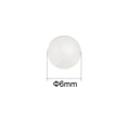 thumbnail image 2 of Unique Bargains 6mm Nylon Solide Roulements en Plastique G1 Précision 10 Pack, 2 of 4