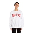 thumbnail image 4 of Halifax Nova Scotia Sweatshirt Gifts Crew Neck Shirt Long Sleeve Unisex, 4 of 7