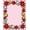 Pink, Pattern 4, variant on ODIKA 2x3 Machine Washable Non-Slip Area Rug, Enchanting Frosty Powder Room Showcasing Nutcracker Artwork High Traffic Rug, Red, 734584