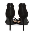 thumbnail image 4 of New Women Liliana Angelica-1 Suede Open Toe Minimal Stiletto Single Sole Sandal, 4 of 5