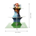 thumbnail image 2 of Shisuyan Cake Decor Paper Material Reusable Three Layer 1Pcs 11.4X10X13In, 2 of 8