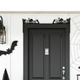 thumbnail image 2 of 2pcs Halloween Door Frame Decoration Set, Glitter Gothic Happy Halloween Wall Art Decor Halloween Corner Sign Bathroom Decor for Indoor Outdoor Door Window, 2 of 5