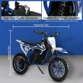 thumbnail image 5 of Dapmiu Stable Circuit Electric Dirt Bike - 36V 350W Motor with Low Heat Design, 45+ Minutes Runtime & 150LBS Capacity Blue, 5 of 8
