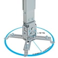 thumbnail image 4 of Cmple - Universal Adjustable Projector Ceiling Mount, Projector Bracket with Extendable Length for LCD/DLP Projectors -, 4 of 5