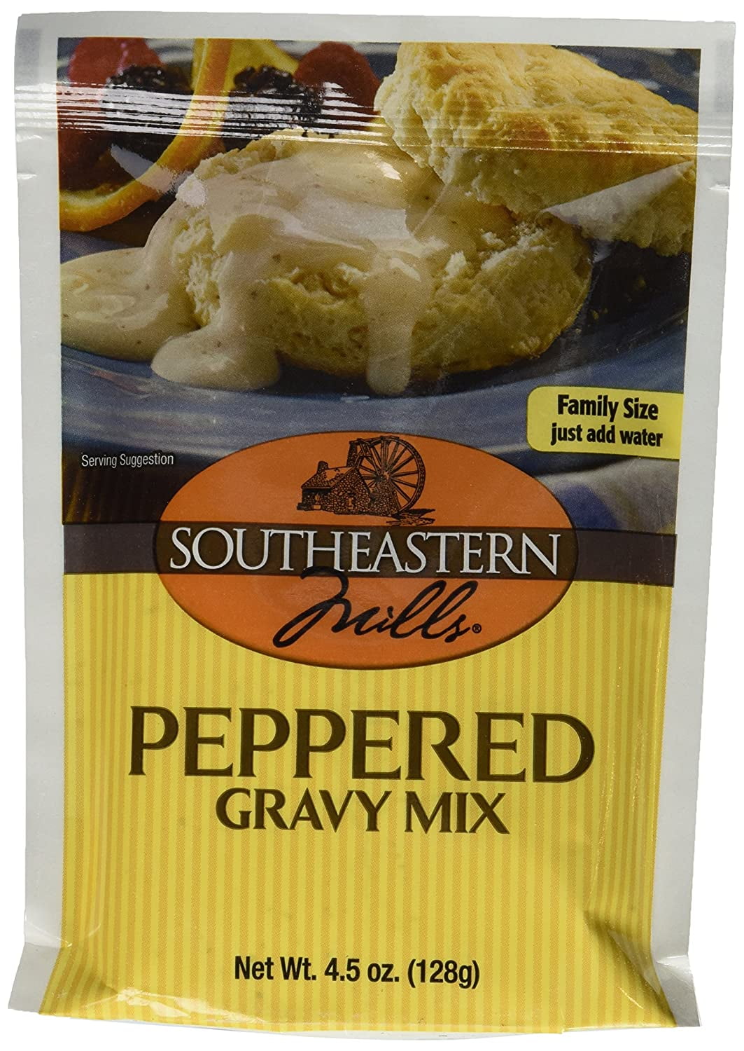 Southeastern Mills Gravy Mix, Peppered, 4.5Ounce Packages (Pack of 24