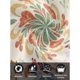 thumbnail image 7 of Beige Boho Cloth Napkins Set of 8 Reusable Dinner Napkins, Retro Ethnic Shabby Colorful Floral Patterned Cocktail Napkin Washable Table Napkins for Wedding/Holiday Party/Baby Shower 20"x20", 7 of 7