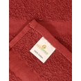thumbnail image 3 of GOLD TEXTILES 100% Cotton Salon Towels 12-Pack Burgundy 16x27 inches Soft Absorbent Quick Dry, 3 of 6