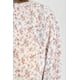 thumbnail image 4 of Blusa de chifon estampado floral Roman Fashion /Tallas Extras, 4202 (Blanco floreado) blanco 36, 4 of 6