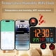 thumbnail image 3 of Reloj Despertador Digital con WiFi, Letras Extra Grandes, Temperatura y Humedad, Calendario, Semana, B, 3 of 5