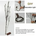 thumbnail image 5 of Rosnek LED Willow Branch Lamp, Artificial LED Branch Lights Battery Operated Fairy Spirit Decorative Twig Tree Decorations for Home Living Room Vase Christmas(Warm White, 30inch), 5 of 8