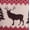 Reindeer, variant on Men's Crewneck Christmas Sweater with Long Sleeves, Midweight, Sizes XS-3XL