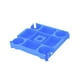 thumbnail image 4 of Mesa con sombrilla de playa Strade Fareast Limited 13 pulgadas color azul con 4 compartimentos, 4 of 8