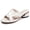 White, variant on VerPetridure Sandals for Women Casual Summer Fashion Women's Casual Shoes Breathable Sandals Low Heel Sandals Slippers