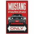 thumbnail image 1 of Ford Mustang Parking Only Metal Sign - Classic Ford Mustang Sign for Garage Shop or Man Cave, 1 of 5