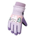 thumbnail image 4 of Tyidzon Kids Ski Snow Gloves, Winter Windproof Waterproof Thermal Gloves for Boys & Girls, Fits Youth Winter Sports, Skiing, Snowboard, 4 of 9