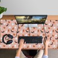 thumbnail image 4 of Long Mouse Pads for Desk,Pastel Halloween Ghosts Pattern Desk Mats on Top Of Desks, Desk Mouse Pad Extra Large with 3mm Non-Slip Base and Stitched Edge for Gaming,Office,Work,Home 47.3x23.6in, 4 of 5