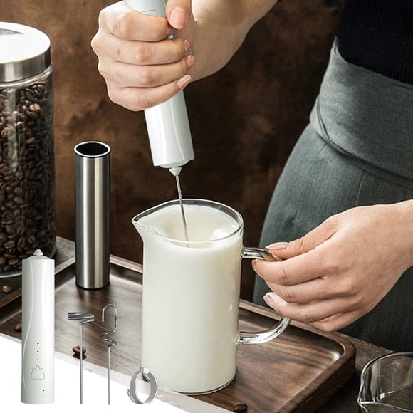 TIMIFIS Cream Frother Milk Frother for Coffee , Coffee Frother Handheld Foam Maker , Whisk Drink Mini Foamer for Cappuccino, Frappe, Matcha, Hot Chocolate Apartment Essentials